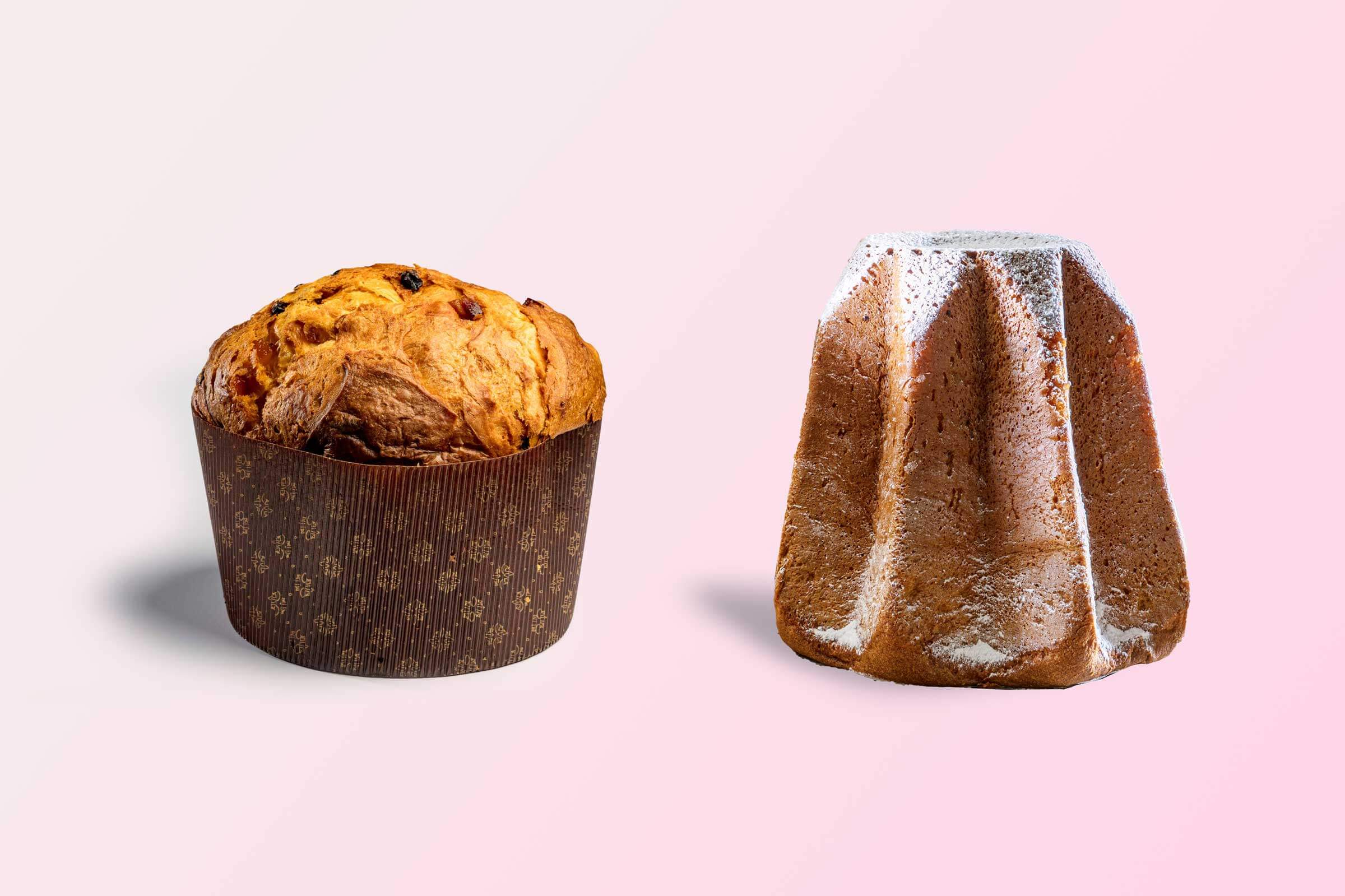 Der Unterschied: Panettone und Pandoro