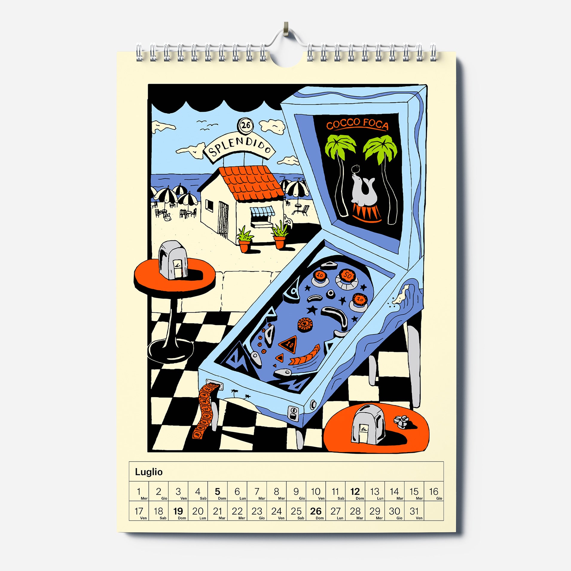 Calendario Splendido 2026