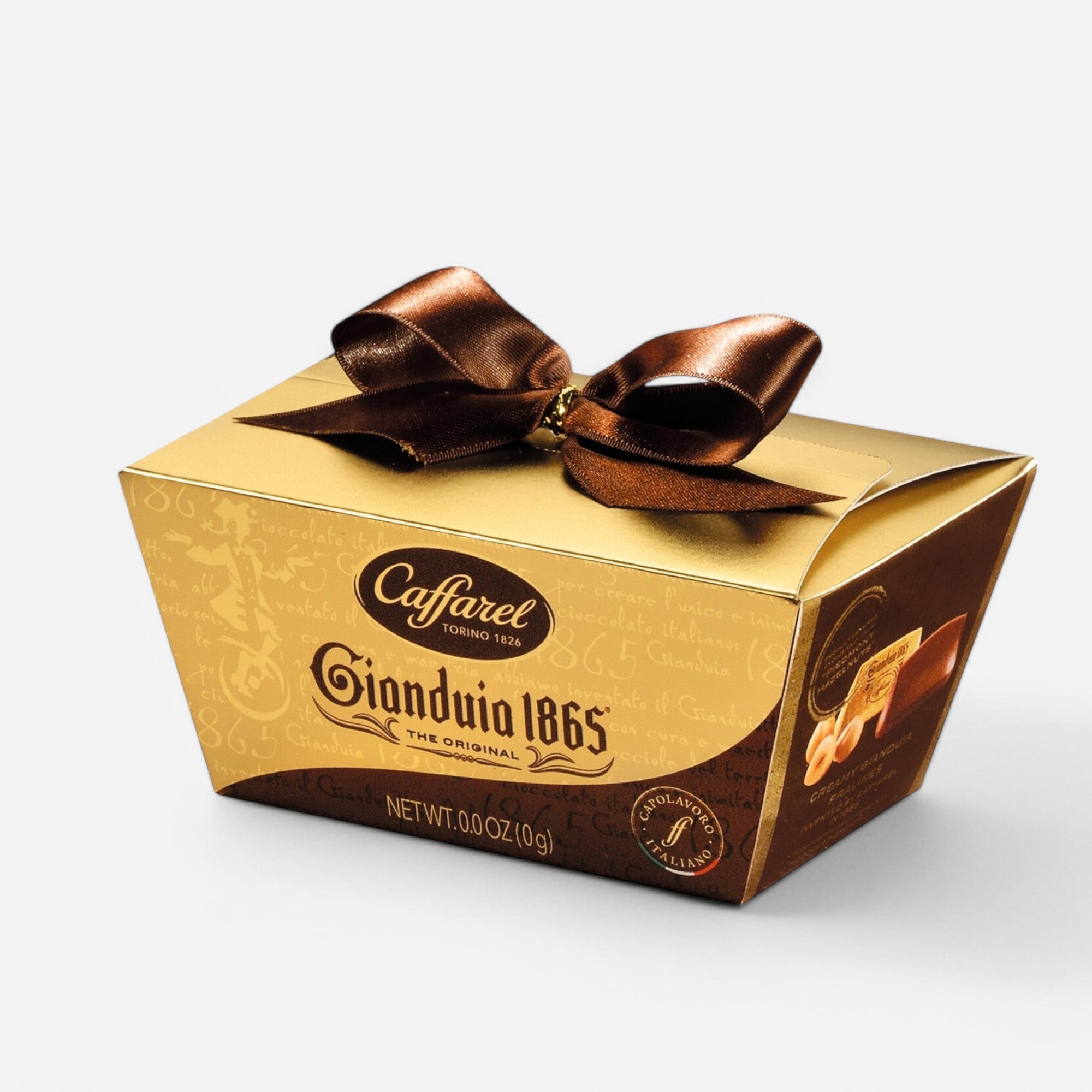 Gianduiotti in der Geschenkbox