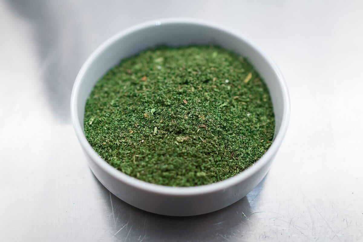 Cima di Rapa als Pulver
