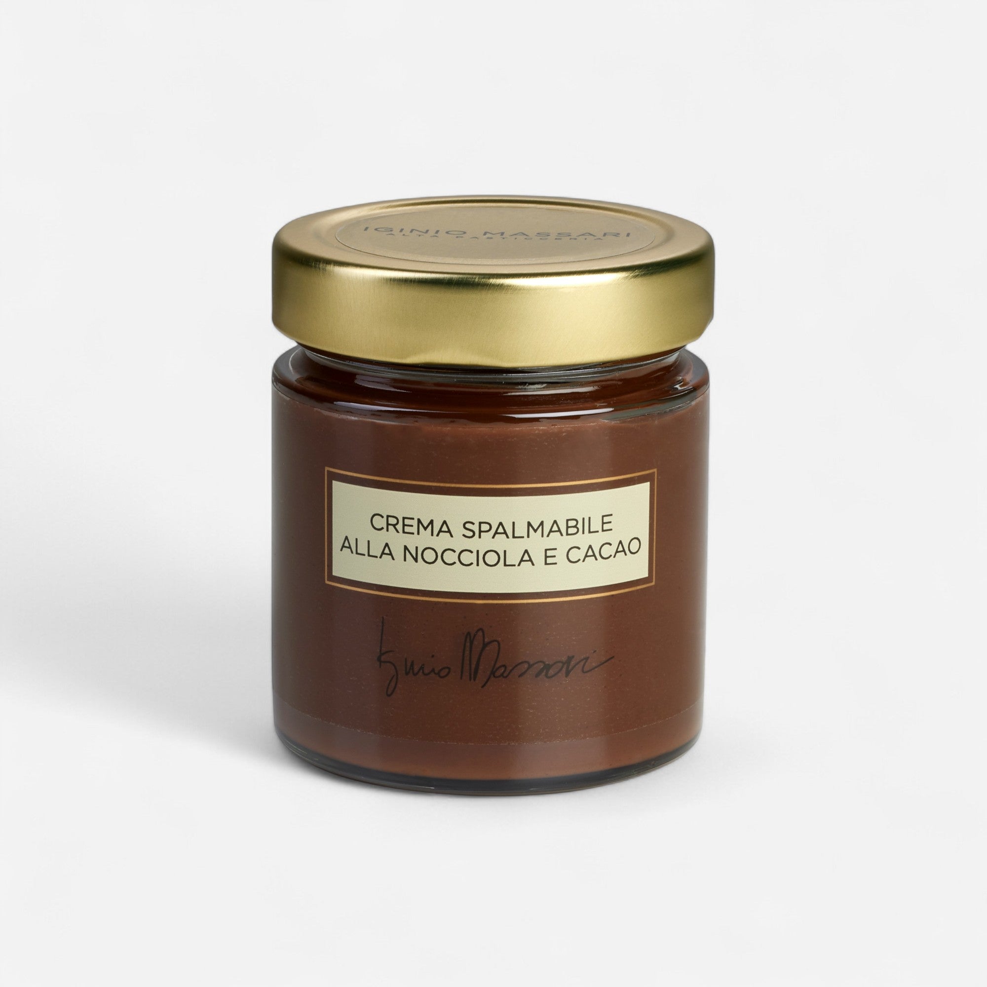 Creme aus Haselnüssen und Kakao
