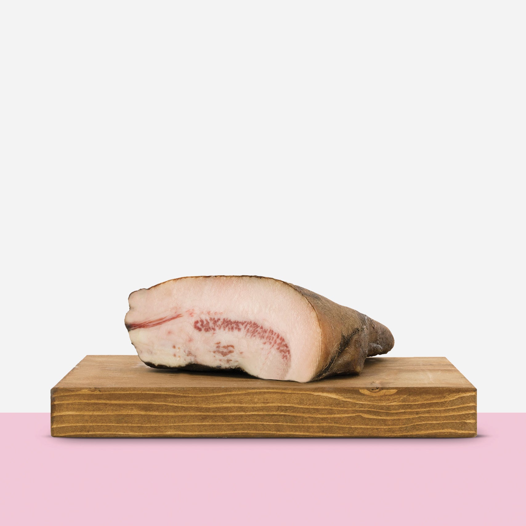 Guanciale vom Cinta Senese DOP