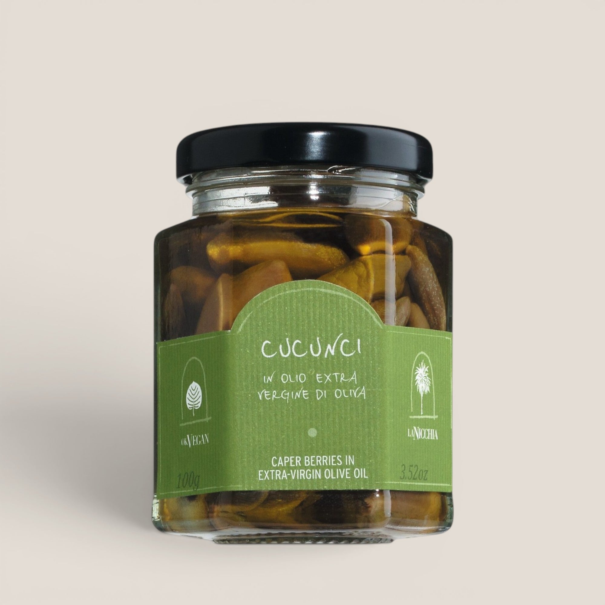 Kapernäpfel ,Cucunci‘ in nativem Olivenöl extra
