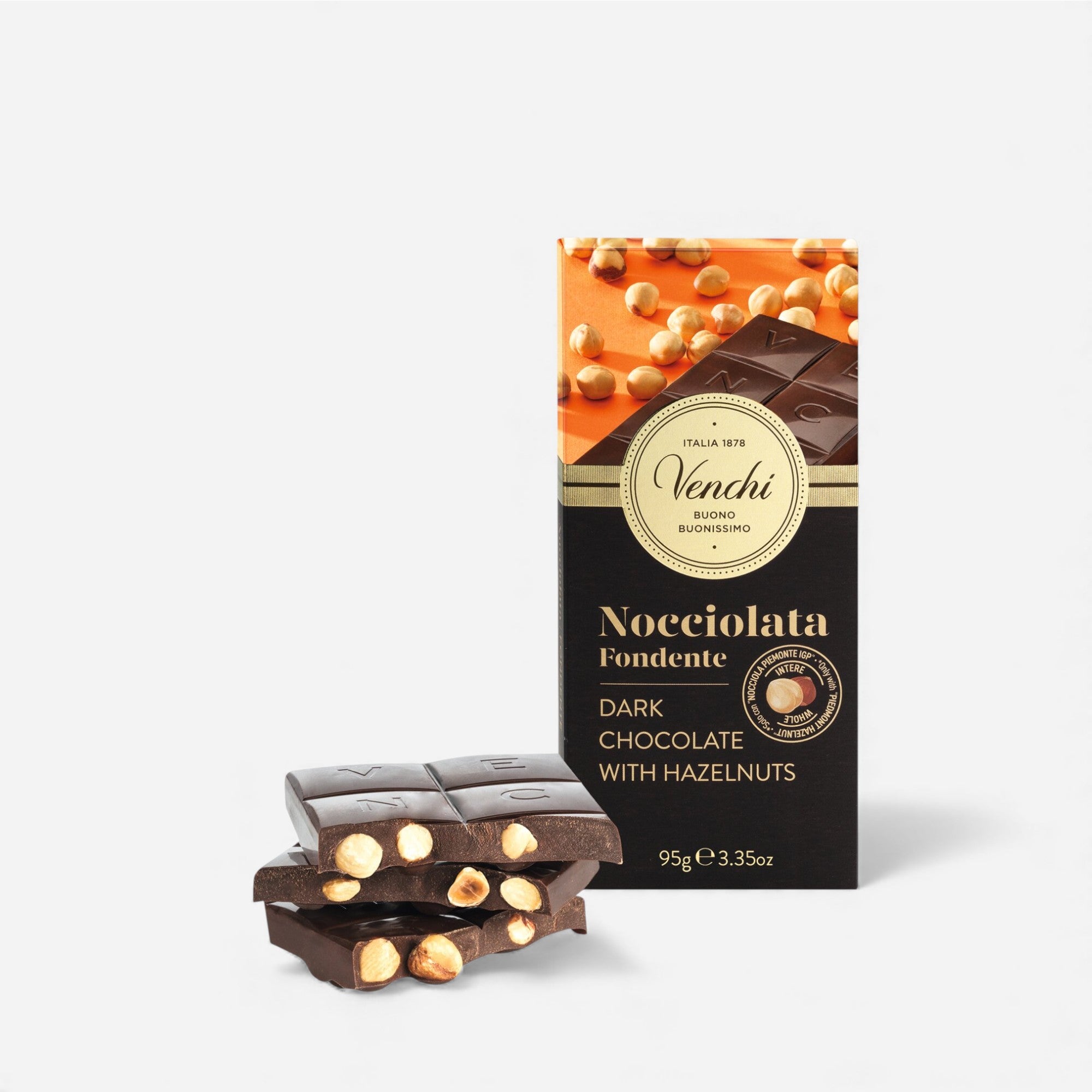 Nocciolata - Dunkle Schokolade mit Haselnüssen