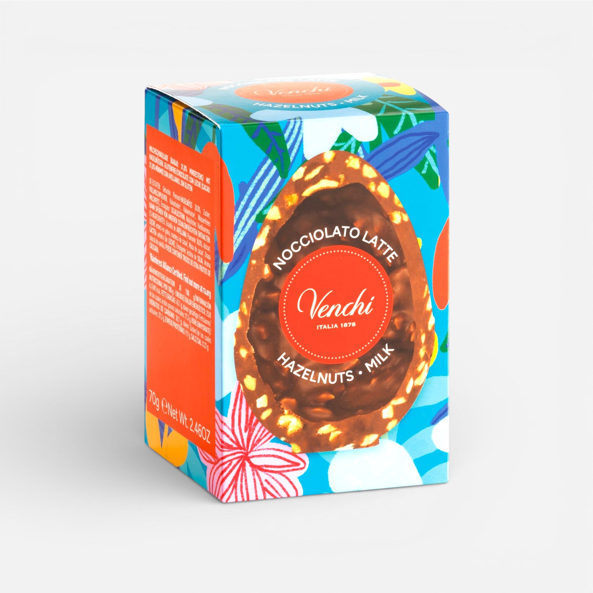 Vollmilch Schokoladenei mit Piemonteser Haselnüssen