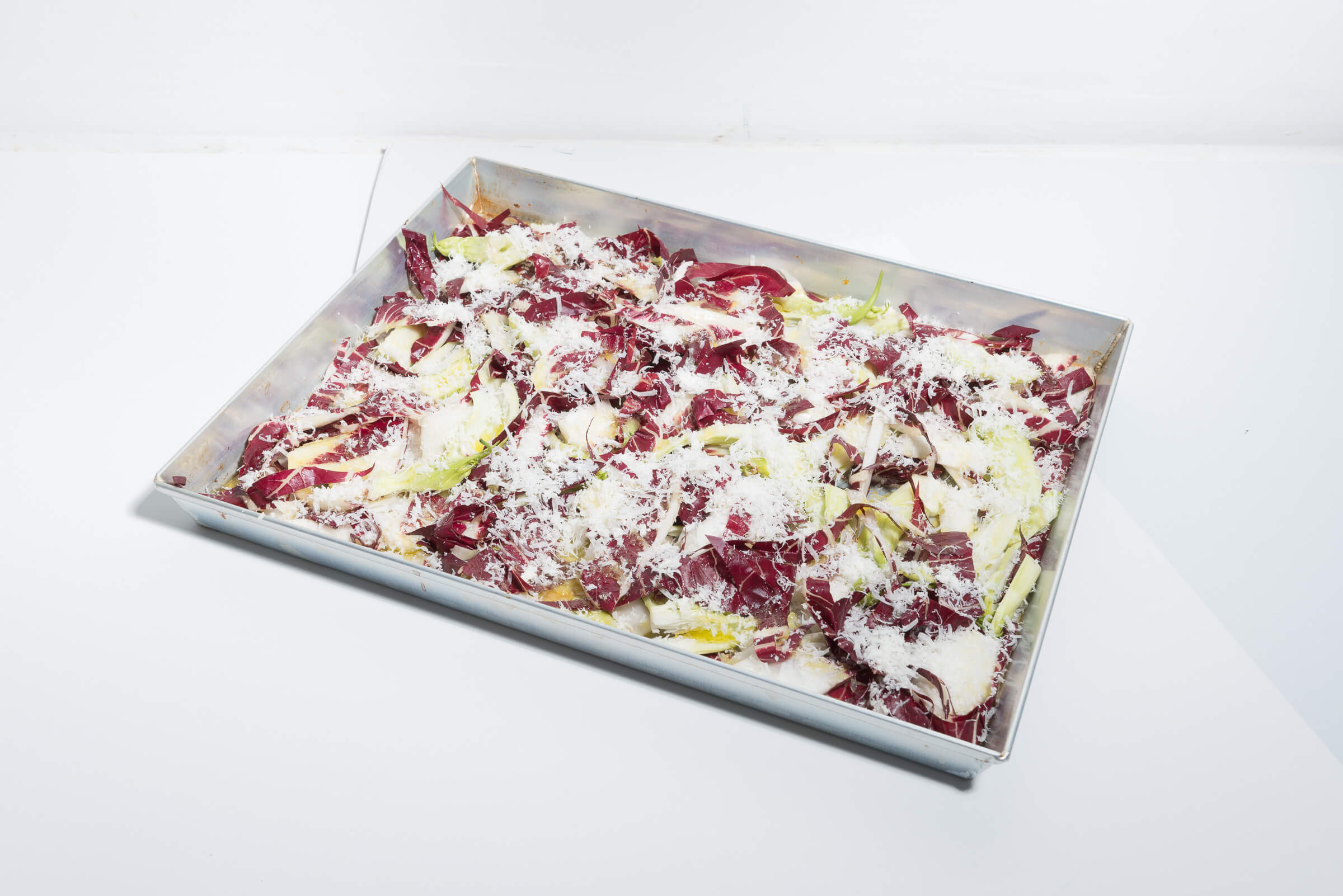 Puntarelle und Radicchio