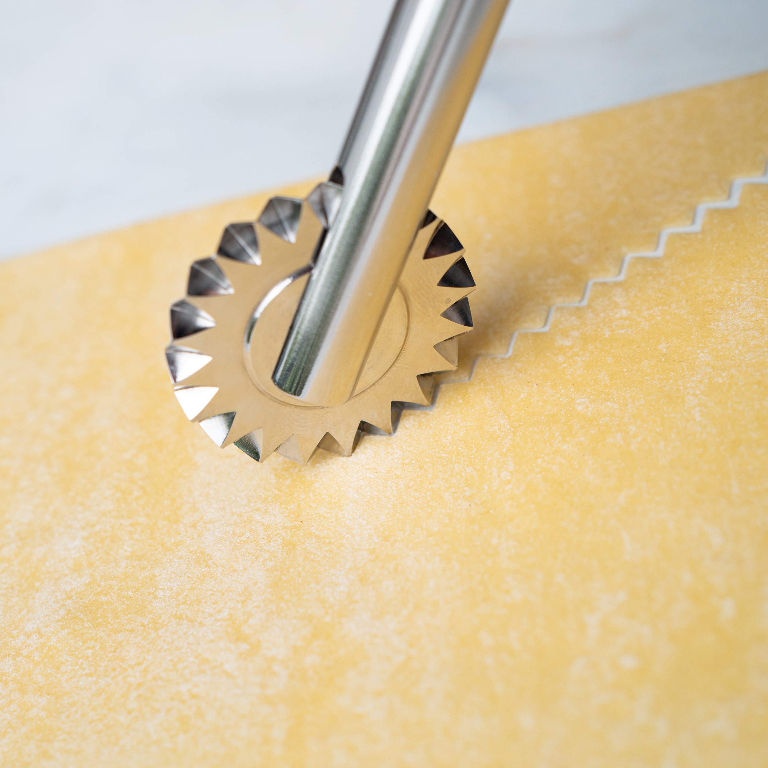 Handgefertigte Teigrädchen für Pasta