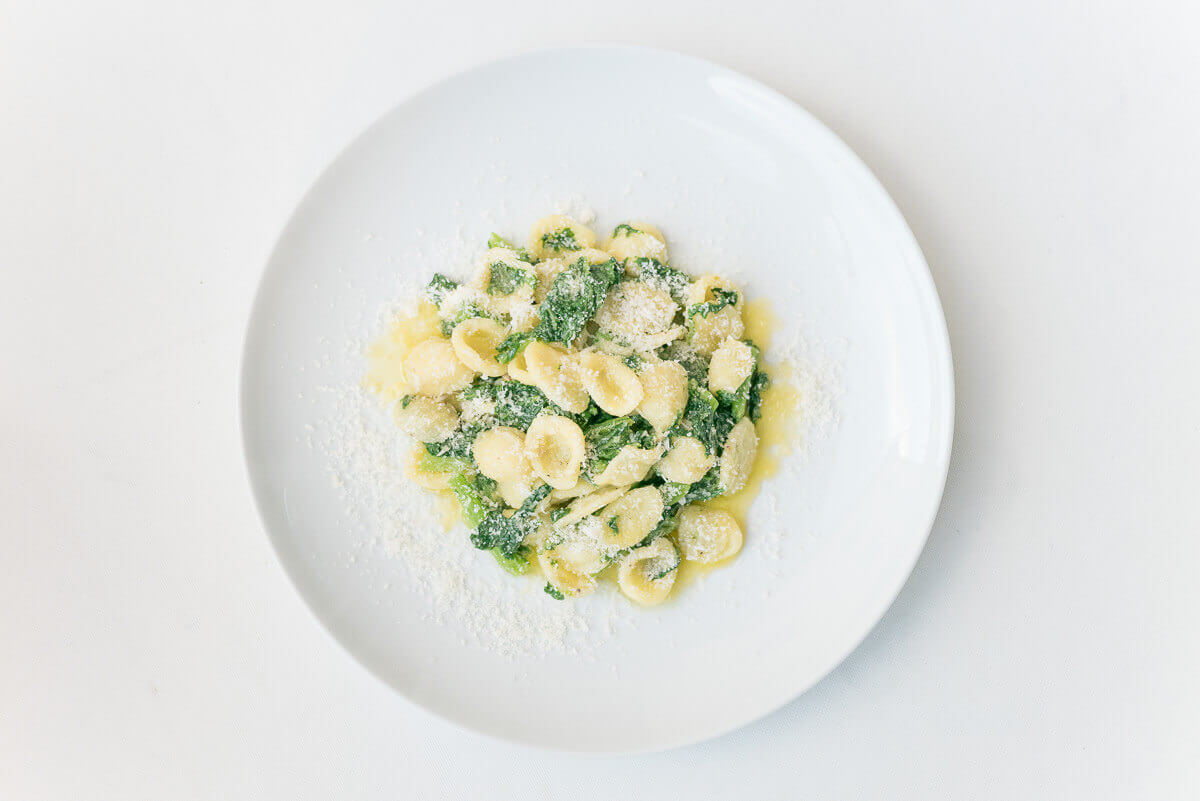 Orecchiette con Cima di Rapa