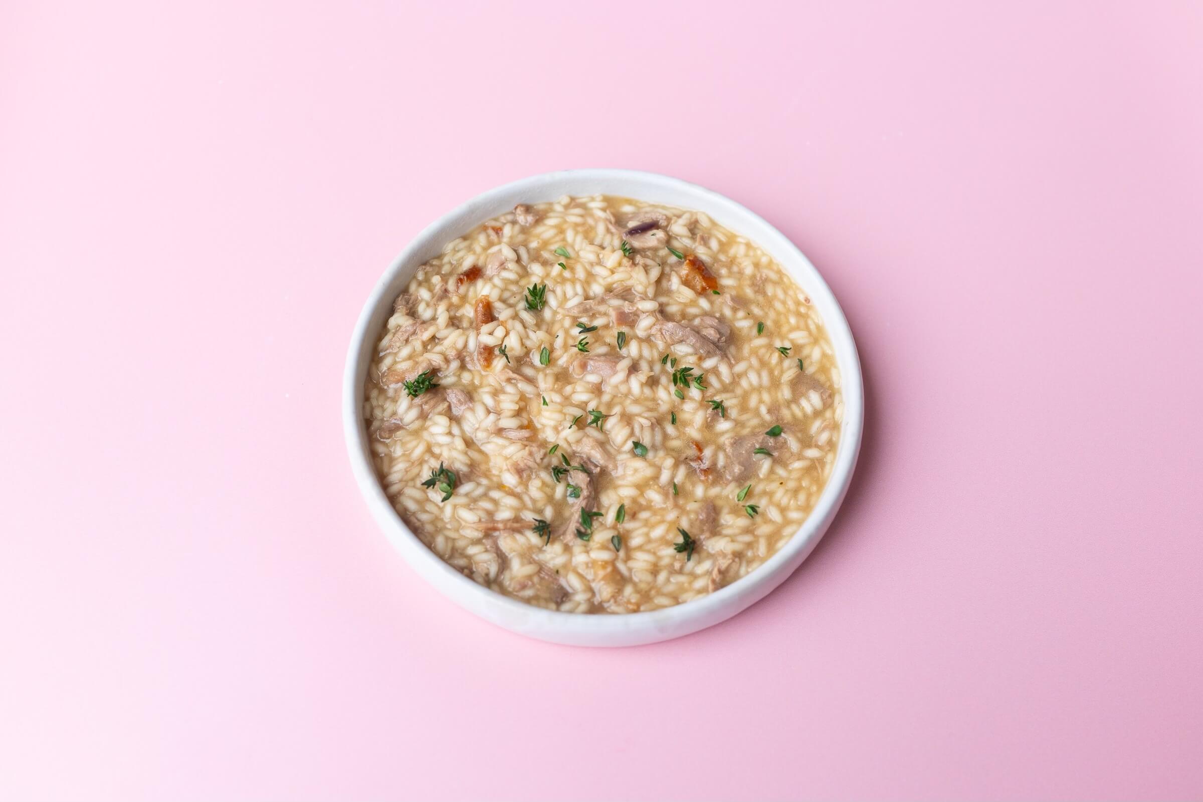 Risotto mit Gänseschmalz