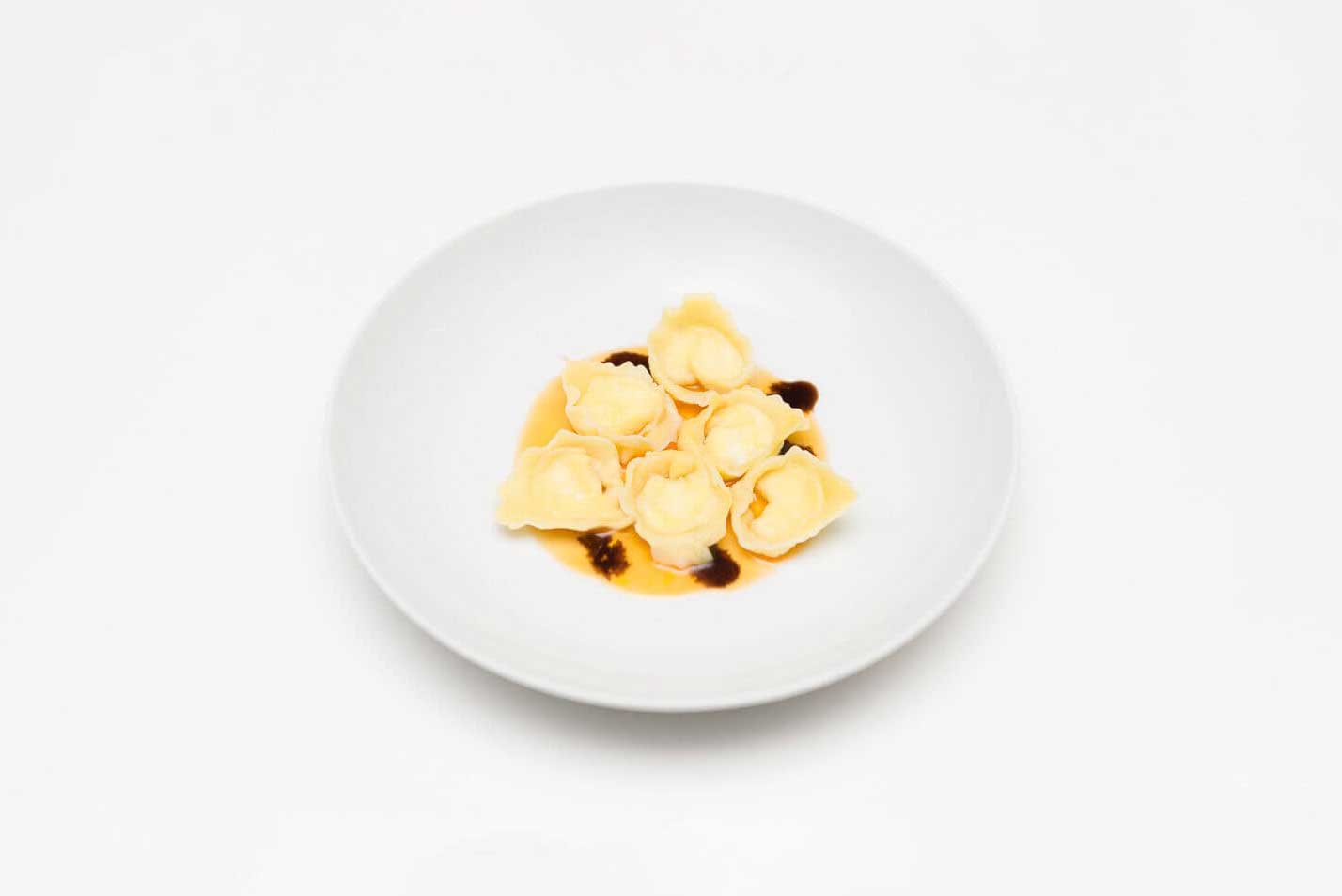 Rezept: Tortelli mit Ricotta, Parmigiano Reggiano und Aceto Balsamico Tradizionale